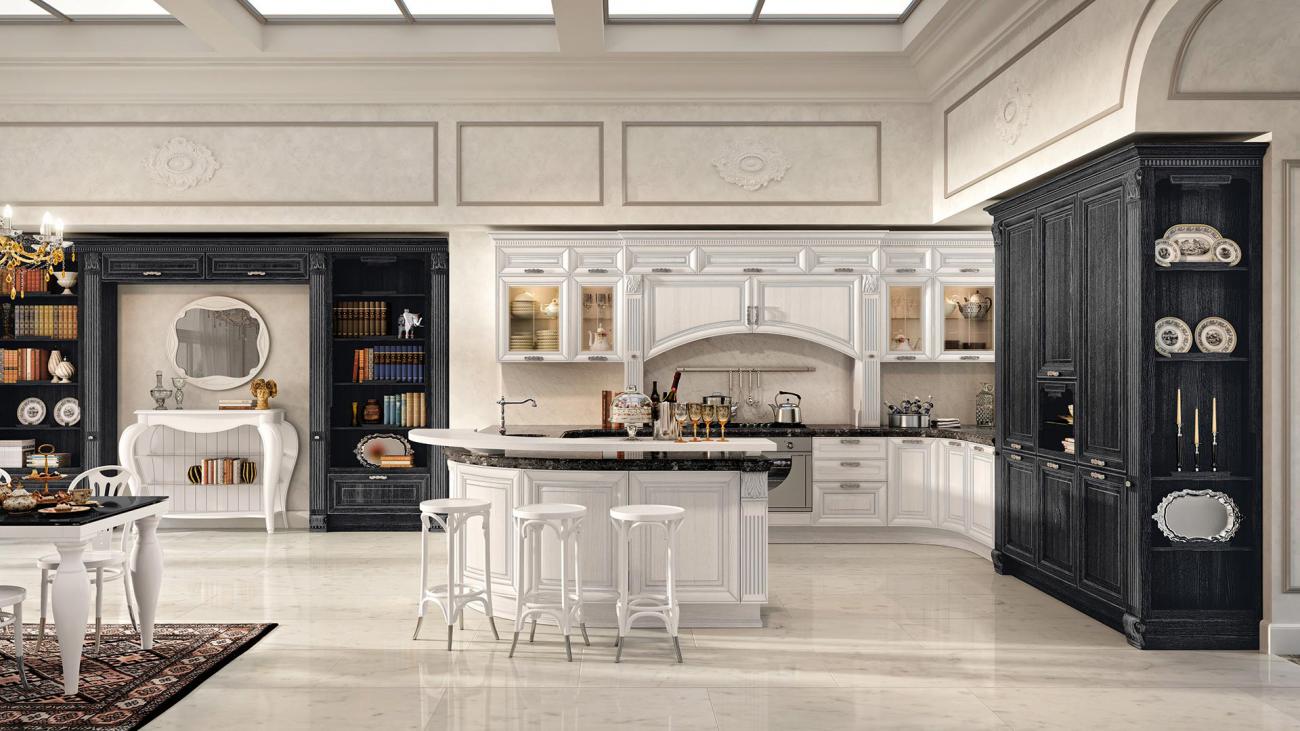 Cucine Classiche Contemporanee - Pantheon - Composizione 2
