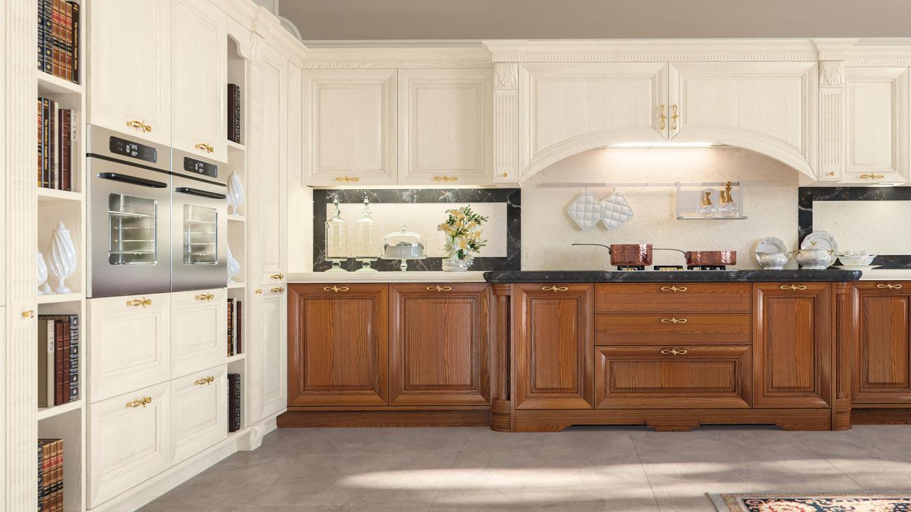 Cucine Classiche Contemporanee - Pantheon - Composizione 4
