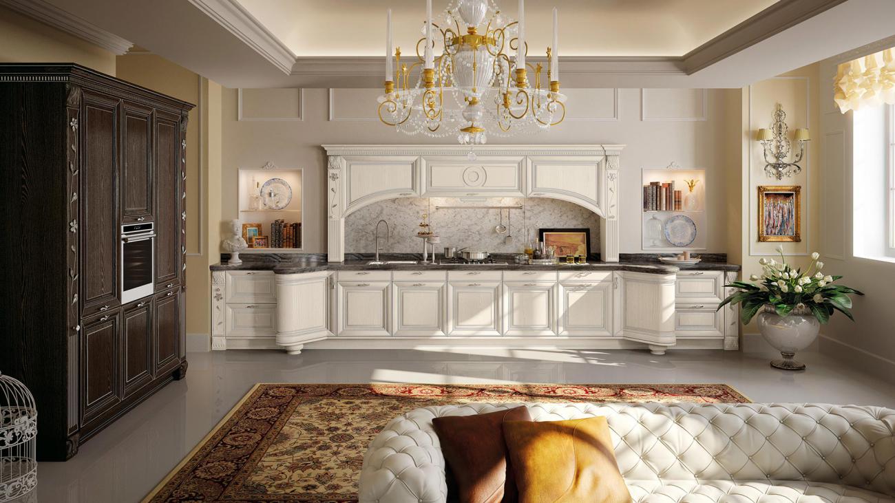 Cucine Classiche Contemporanee - Pantheon - Composizione 5
