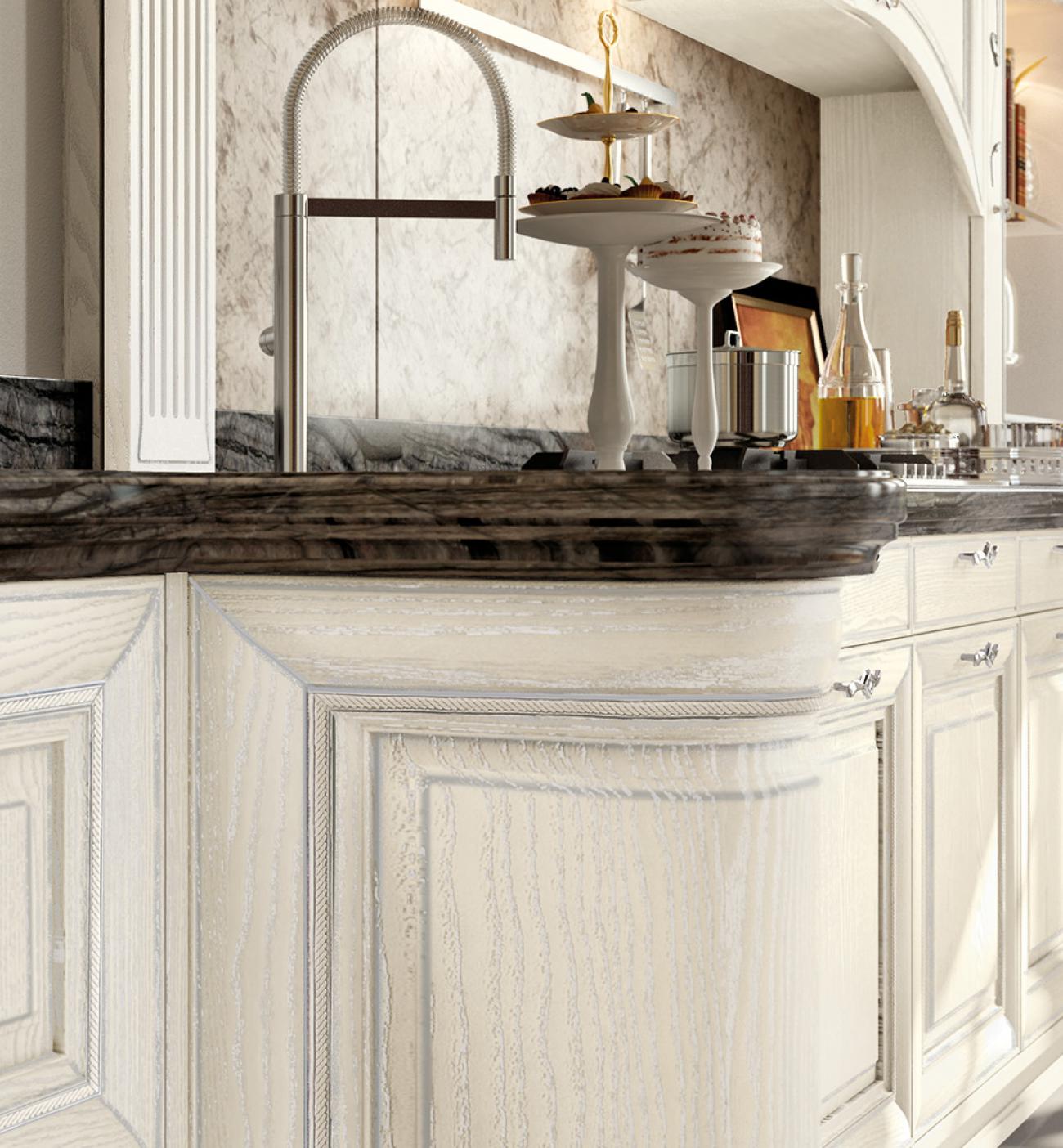 Cucine Classiche Contemporanee - Pantheon - Composizione 5
