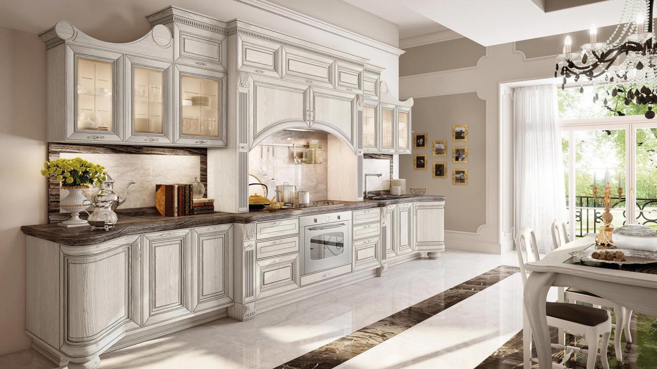 Cucine Classiche Contemporanee - Pantheon - Composizione 6
