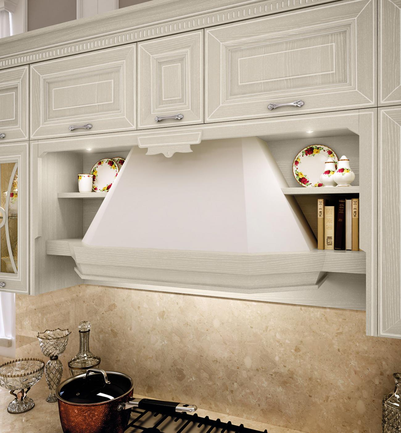 Cucine Classiche Contemporanee - Pantheon - Composizione 8
