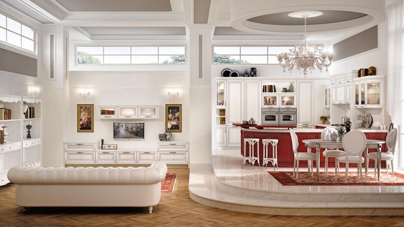 Cucine Classiche Contemporanee - Pantheon - Composizione 10
