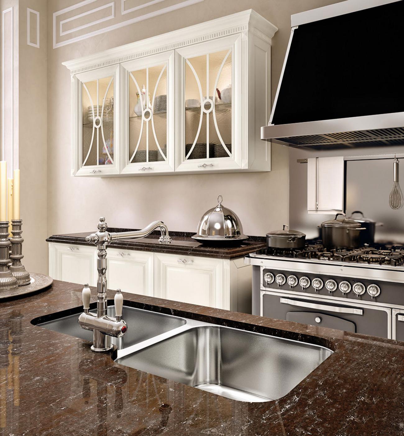 Cucine Classiche Contemporanee - Pantheon - Composizione 11
