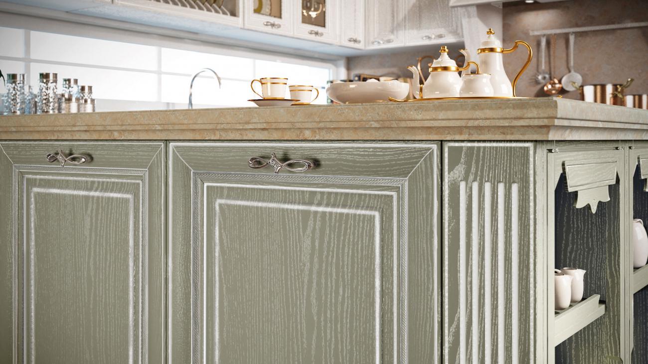 Cucine Classiche Contemporanee - Pantheon - Composizione 12
