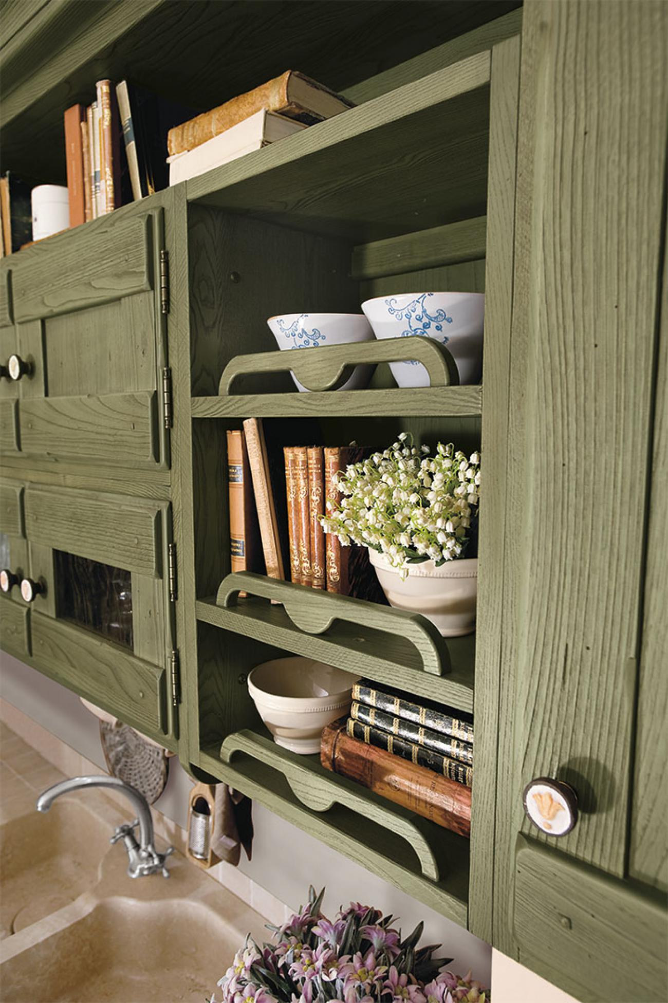 Cocinas Borgo Antico - Anita - Composición Verde Antiguo