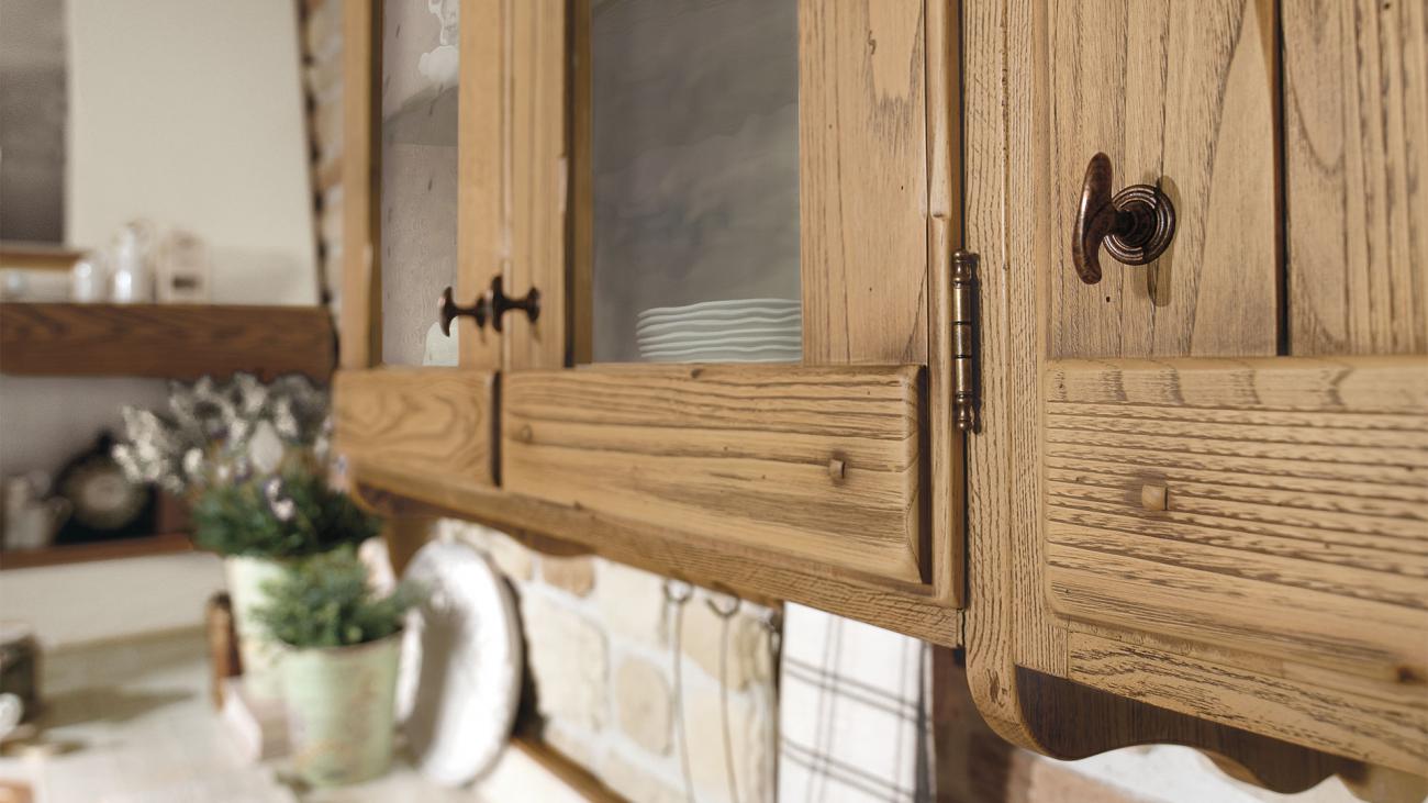 Cocinas Borgo Antico - Anita - Composición Castaño Miel