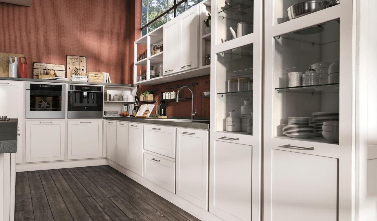 Cucine Classiche Contemporanee - Provenza - Composizione 1
