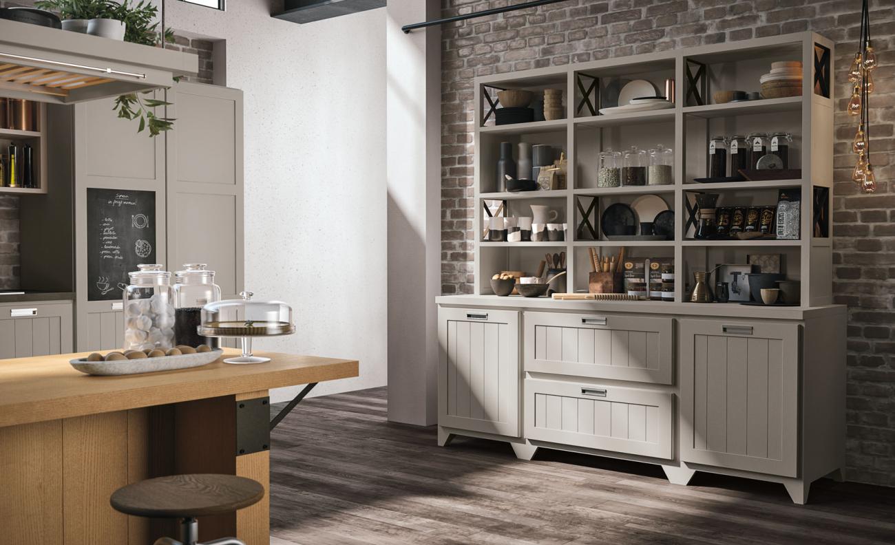 Cucine Classiche Contemporanee - Provenza - Composizione 2
