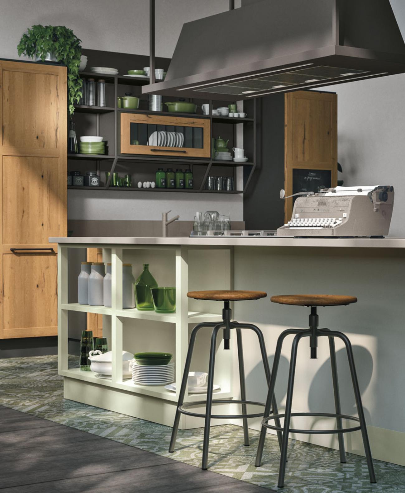Cucine Classiche Contemporanee - Provenza - Composizione 3
