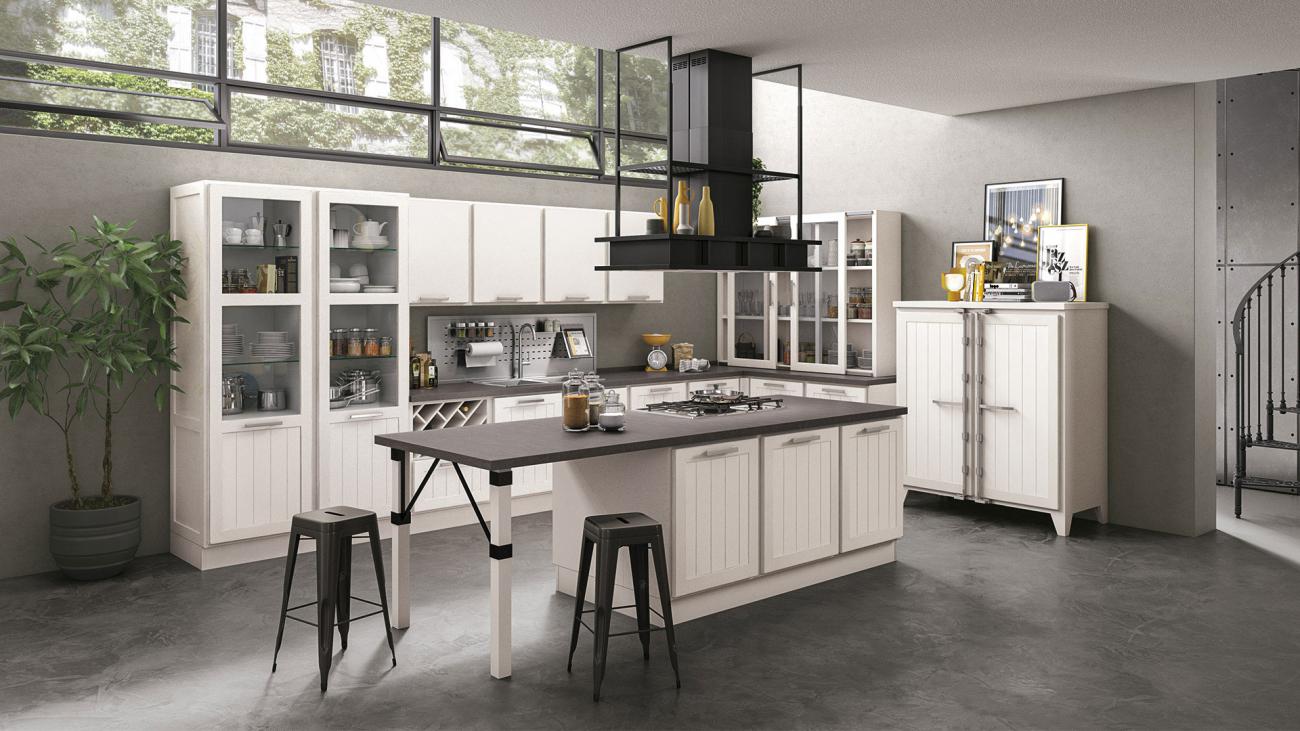 Cucine Classiche Contemporanee - Provenza - Composizione 4
