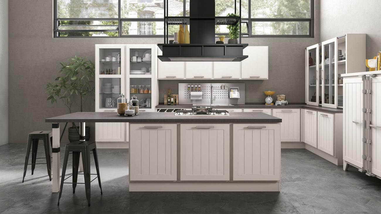 Cucine Classiche Contemporanee - Provenza - Composizione 4
