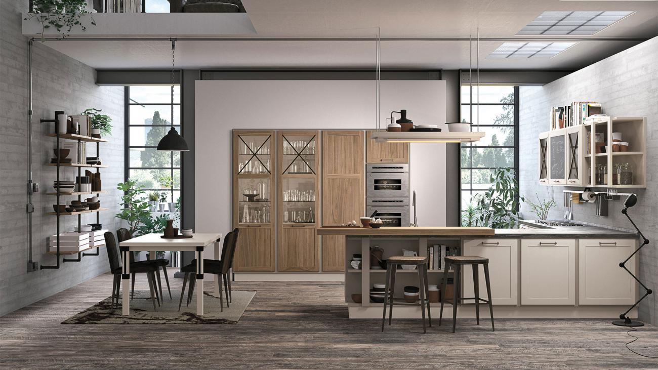 Cucine Classiche Contemporanee - Provenza - Composizione 5
