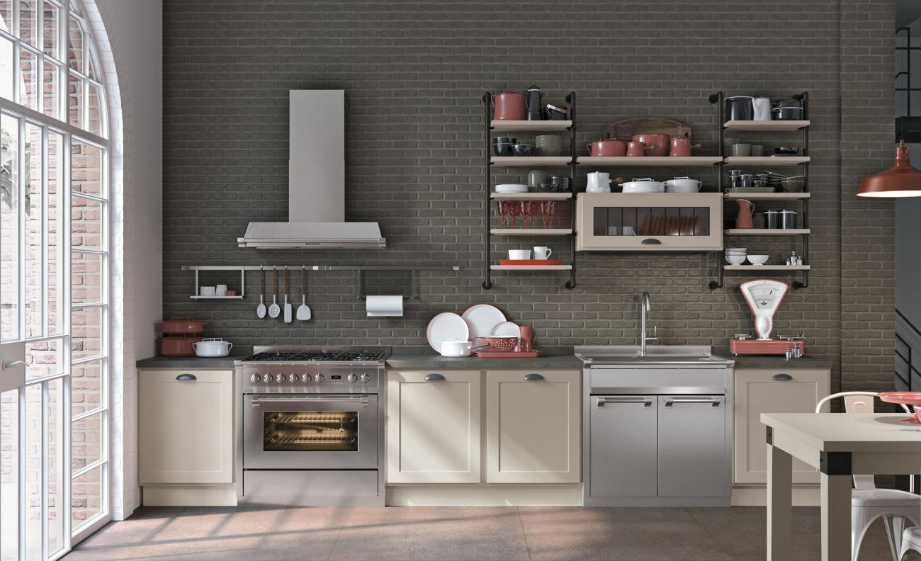 Cucine Classiche Contemporanee - Provenza - Composizione 6
