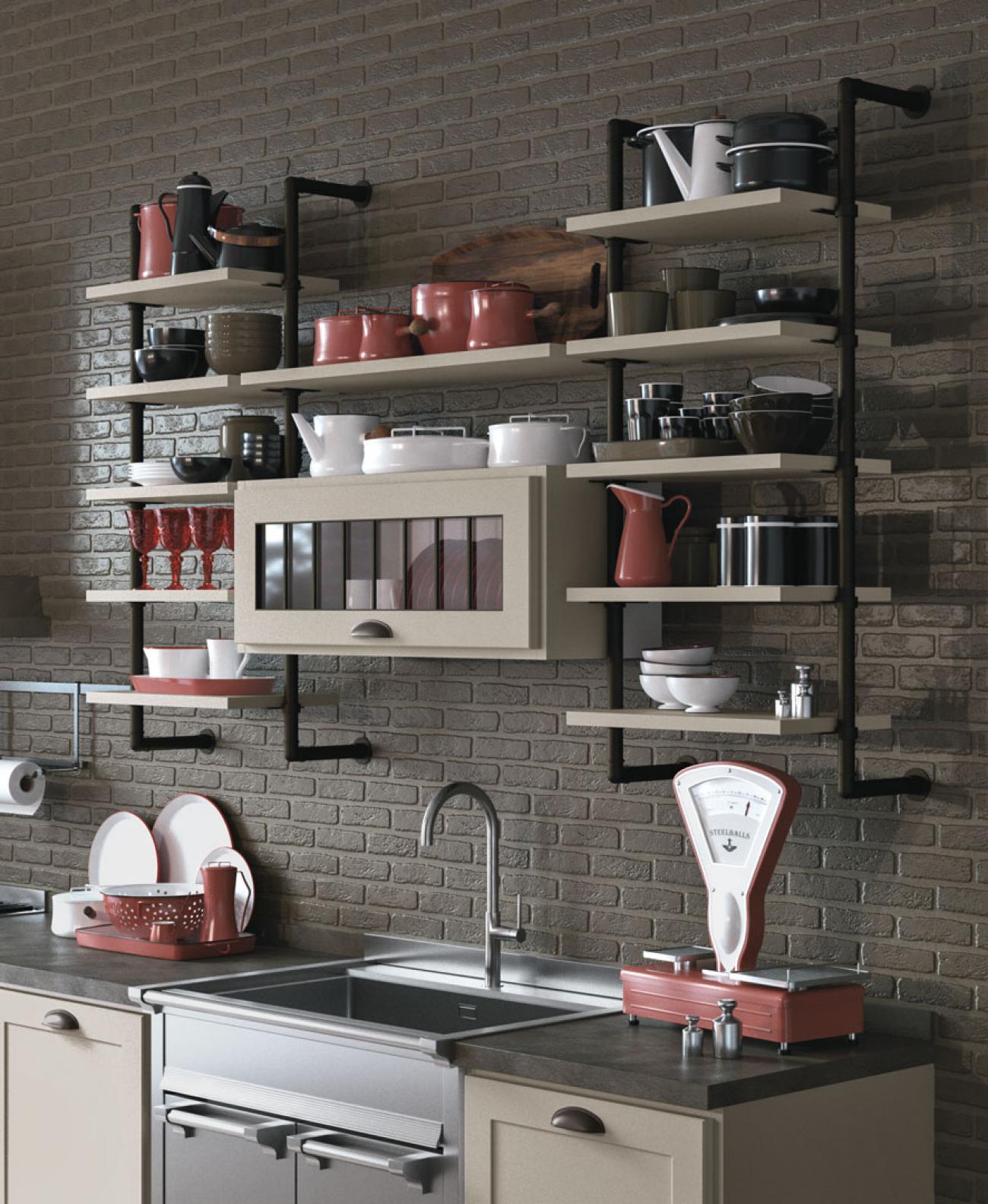 Cucine Classiche Contemporanee - Provenza - Composizione 6
