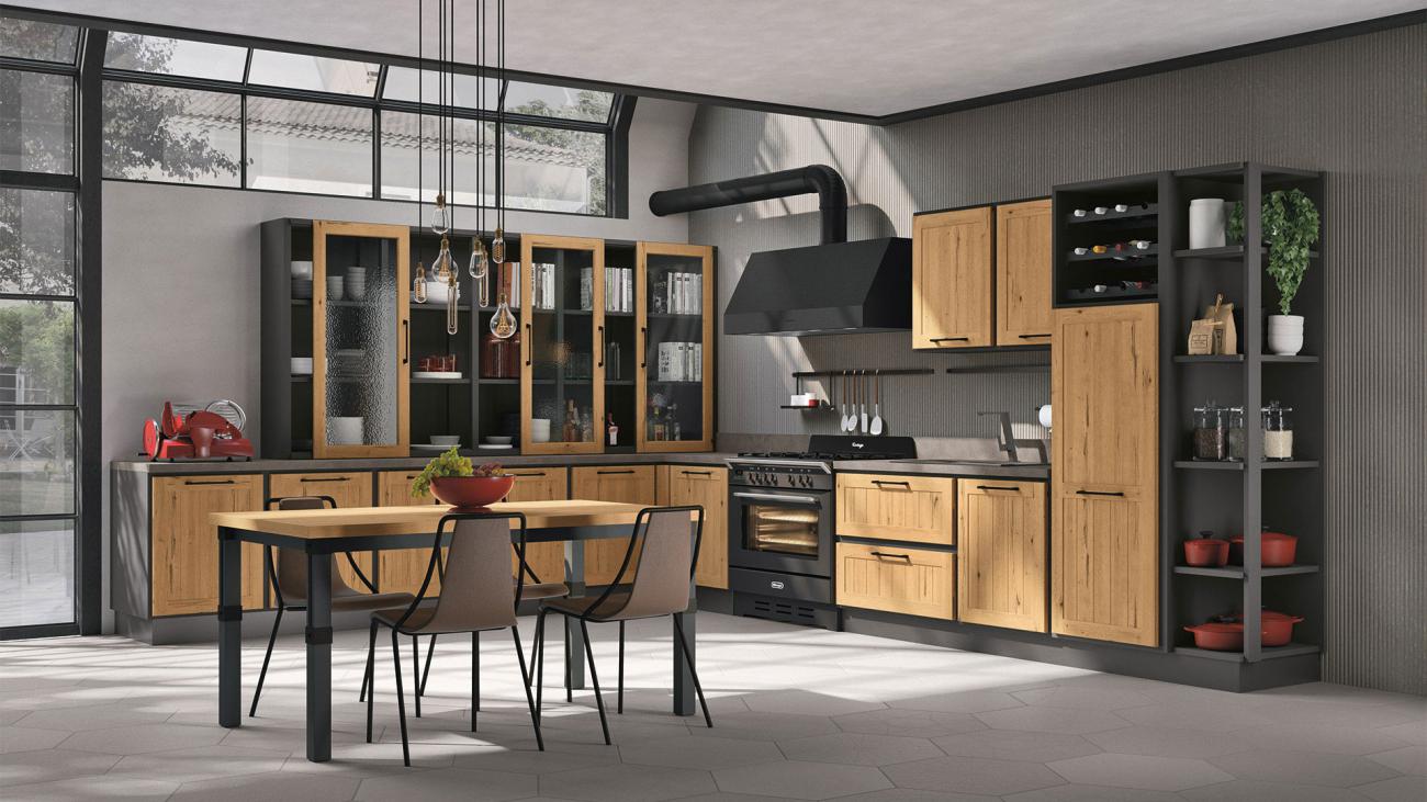 Cucine Classiche Contemporanee - Provenza - Composizione 7
