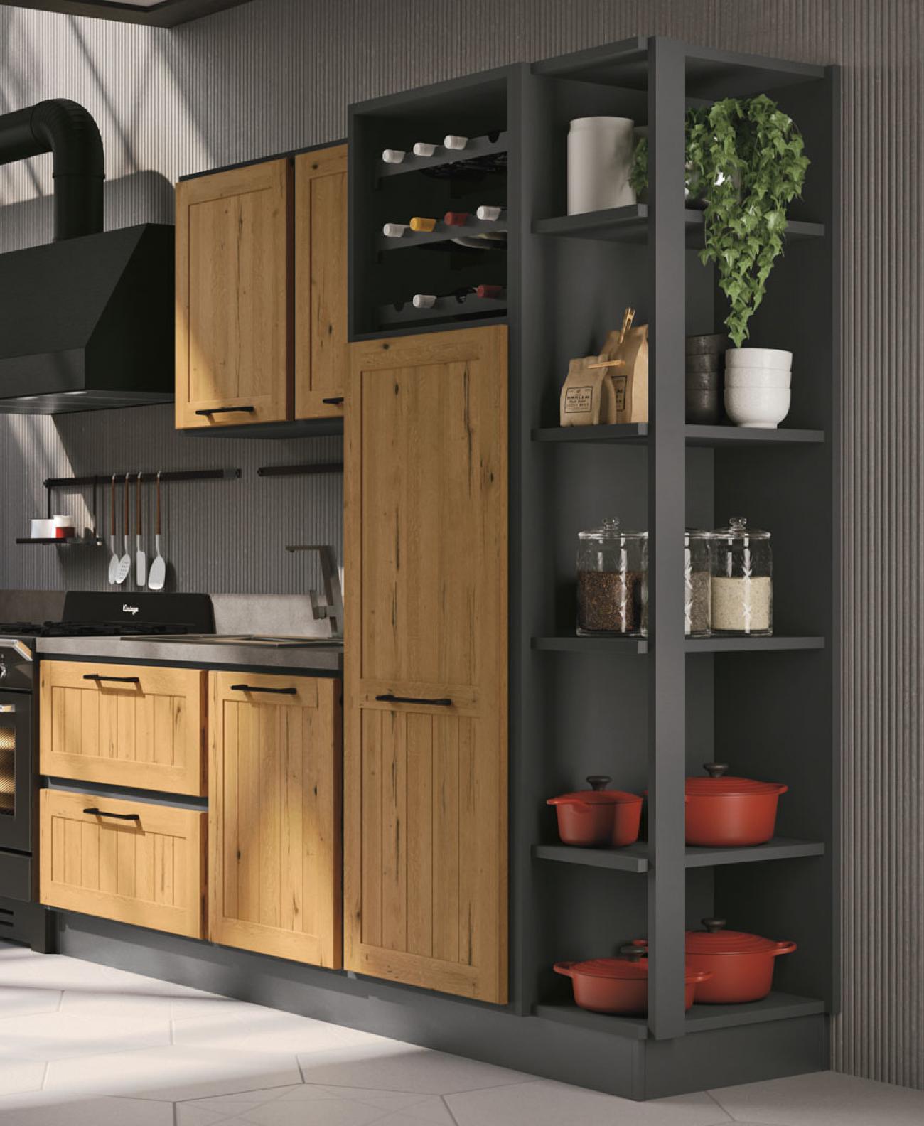 Cucine Classiche Contemporanee - Provenza - Composizione 7
