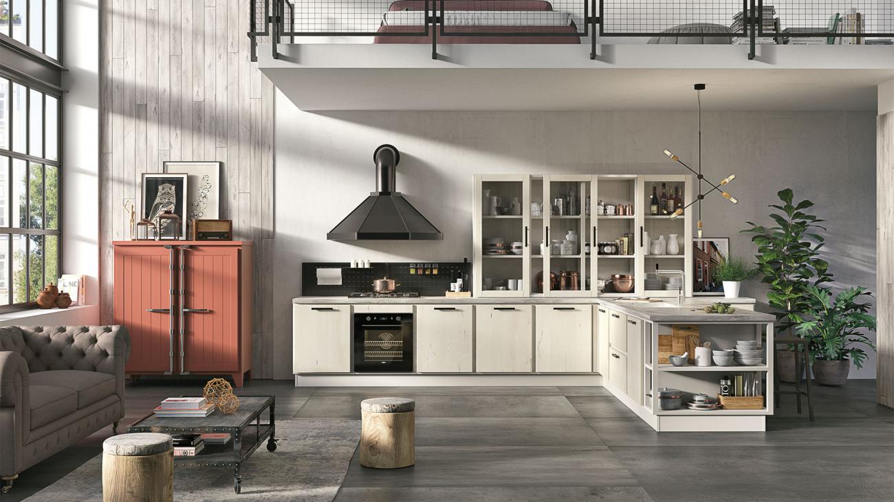 Cucine Classiche Contemporanee - Provenza - Composizione 10
