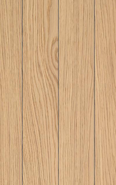 Ante Legno impiallacciato / Filetto - Rovere naturale filetto nero