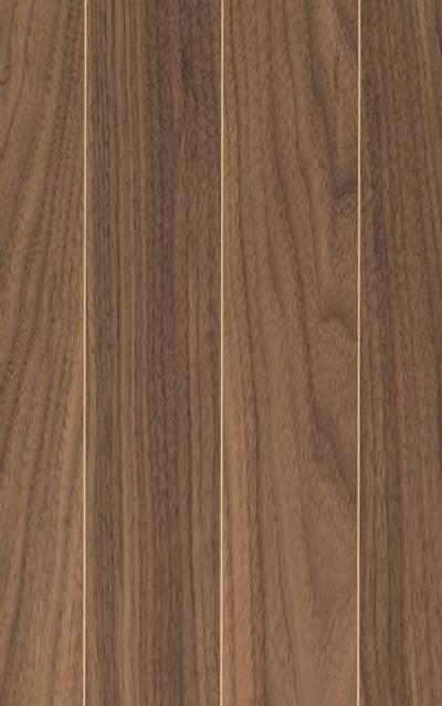 Ante Legno impiallacciato / FILETTO - Noce canaletto filetto ottone