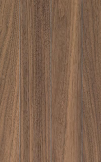 Ante Legno impiallacciato / FILETTO - Noce canaletto filetto alluminio