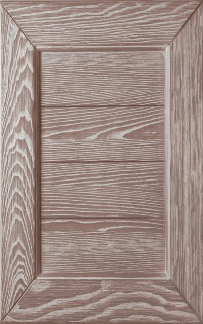 Ante Legno massello di frassino / Doghe orizzontali - Gessato