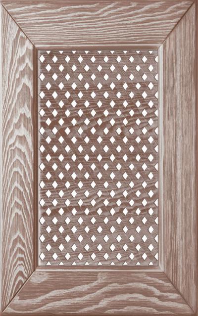 Ante Legno massello di frassino / Grata - Gessato