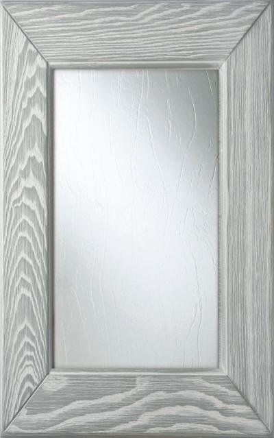 Ante Legno massello di frassino / Vetro gotik - Creta