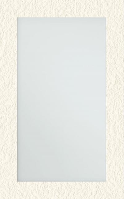 Doors Mortar finish / Satin glass - Lime