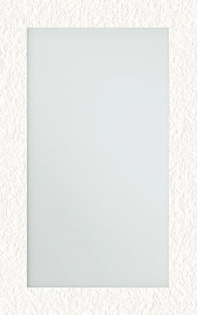 Doors Mortar finish / Satin glass - White