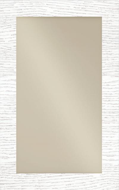 Doors Veneered wood / Bronze glass - White oak