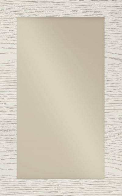 Doors Veneered wood / Bronze glass - Linen oak