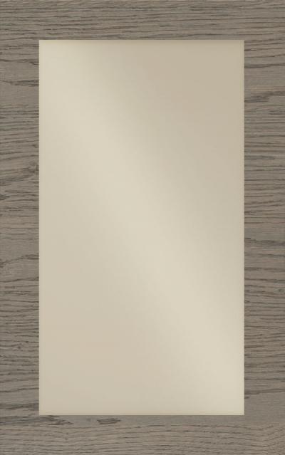 Doors Veneered wood / Bronze glass - Moorish oak