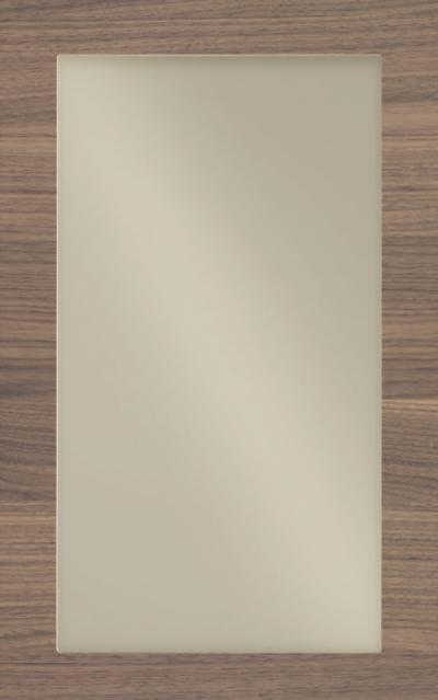 Doors Veneered wood / Bronze glass - Canaletto walnut