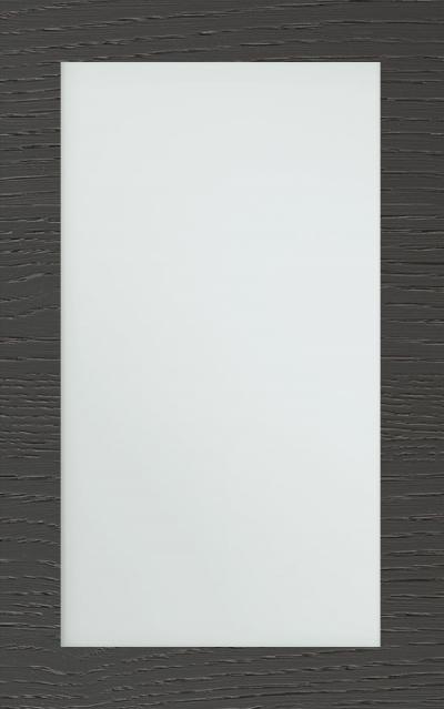 Doors Veneered wood / Satin glass - Carbon oak