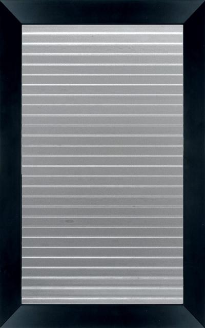 Ante Telaio alluminio - Nero, vetro master line