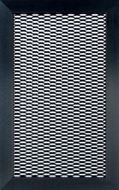 Ante Telaio alluminio - Urban ossidato, rete anodizzata nera