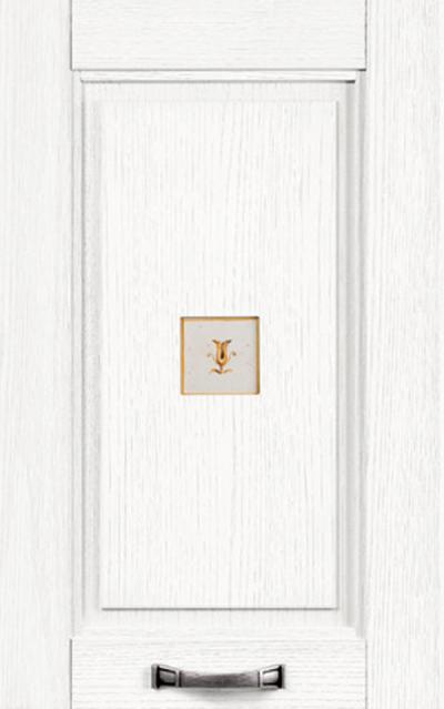 Ante Legno massello di frassino / Formella - Bianco assoluto