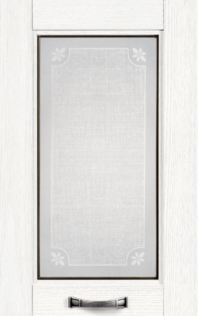Ante Vetro / Rilegato serigrafato - Bianco assoluto
