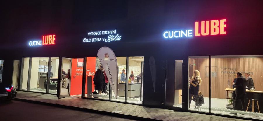  Cucine Lube cresce in Repubblica Ceca: inaugurato un store a Brno, la prossima tappa sarà Plzen