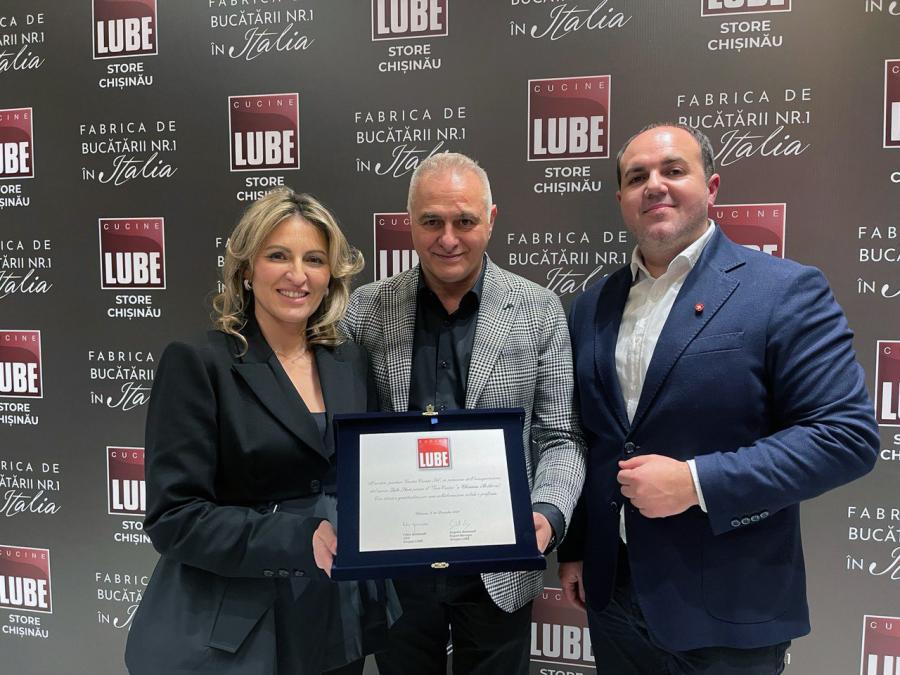 Moldavia: Cucine Lube in passerella con l’apertura di un nuovo store mono-marca a Chisinau