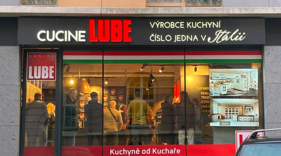 Cucine LUBE sbarca a Plzen: è il terzo nuovo store ufficiale inaugurato in Repubblica Ceca in meno di un anno