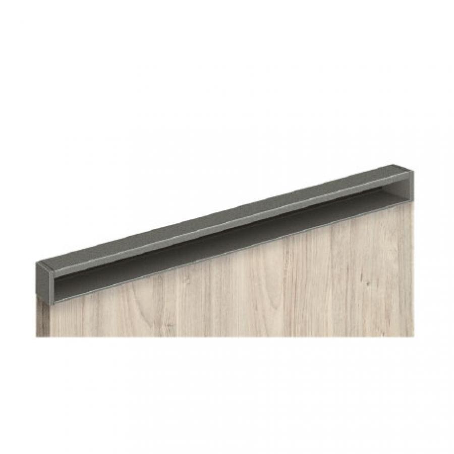 H63 finitura silver dark - Cucine LUBE