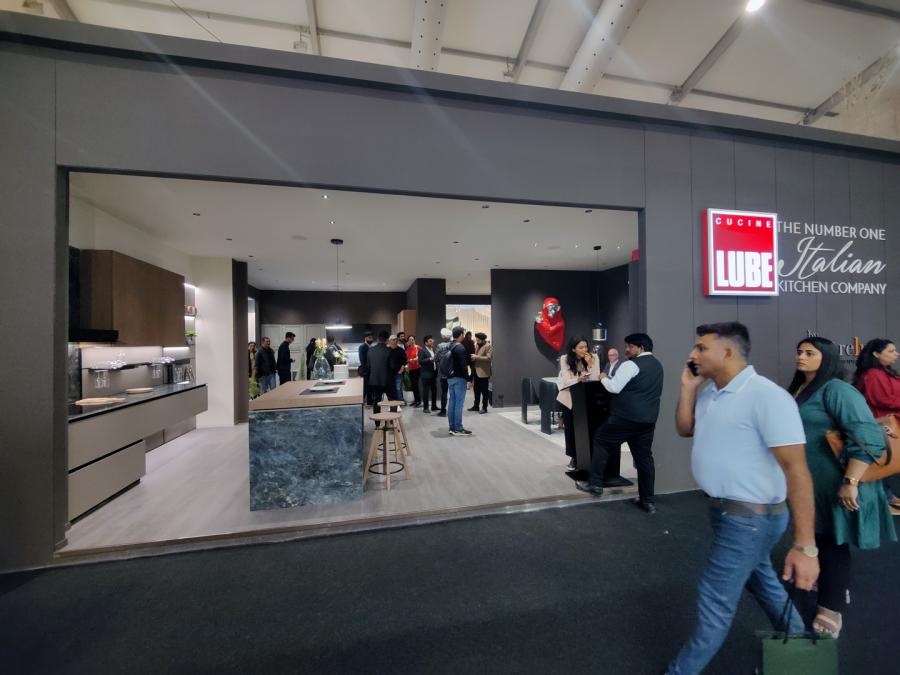 Cucine LUBE in vetrina all’India Design ID 2024 di New Delhi