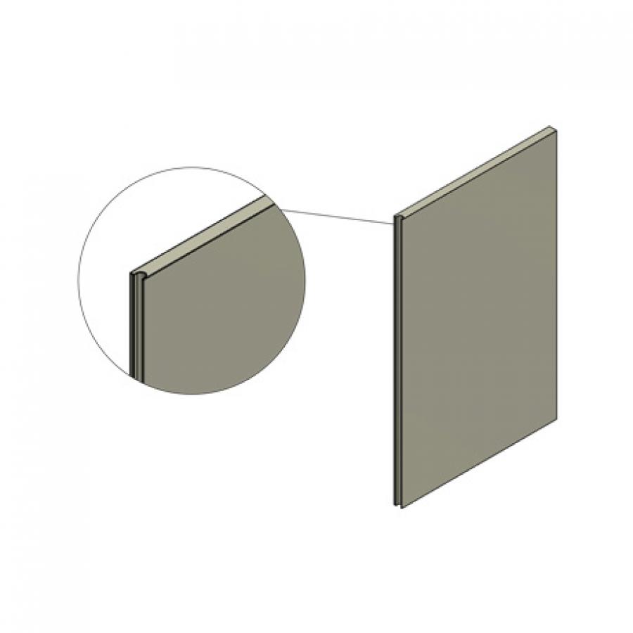 DS type profile, reduced vertical grip - Cucine LUBE
