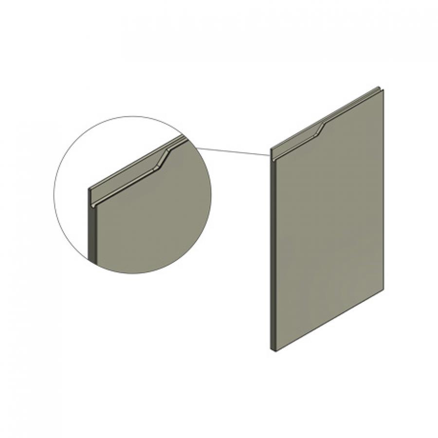 AS type profile, horizontal shaped grip - Cucine LUBE